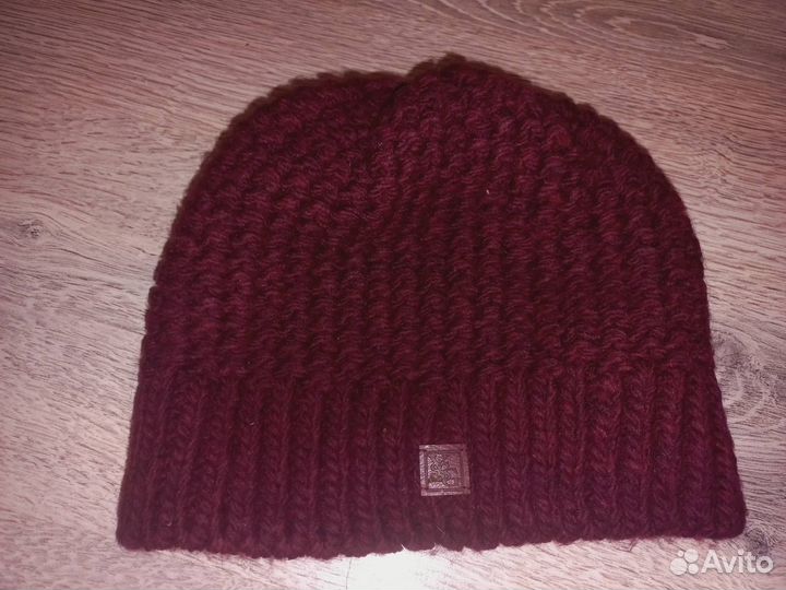 Шапка и шарф женские зимние вязаные