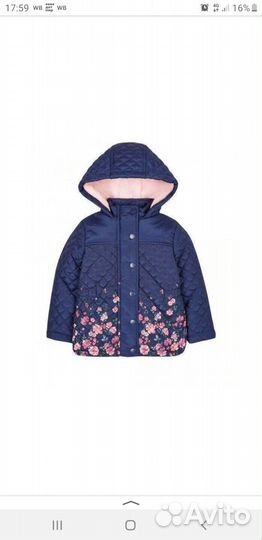 Куртка для девочки Mothercare, новая