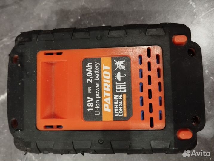 Аккумулятор для шуруповерта patriot патриот