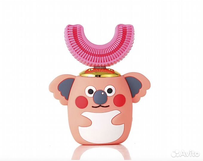 Электрическая зубная щетка U-образная