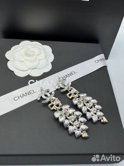 Серьги chanel