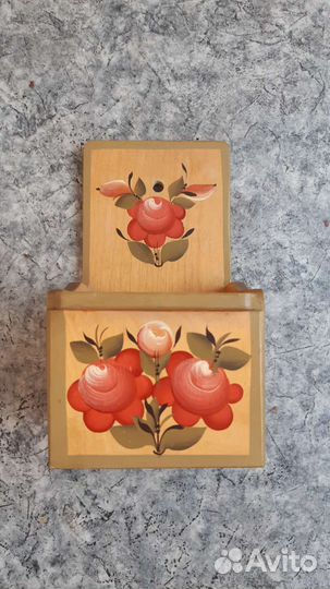 Солонка деревянная