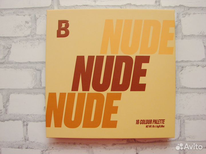 Новая палетка теней By Beautybay 16 Nude