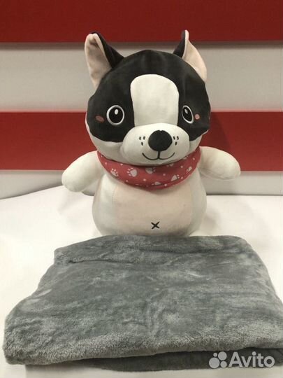 Собачка С пледом