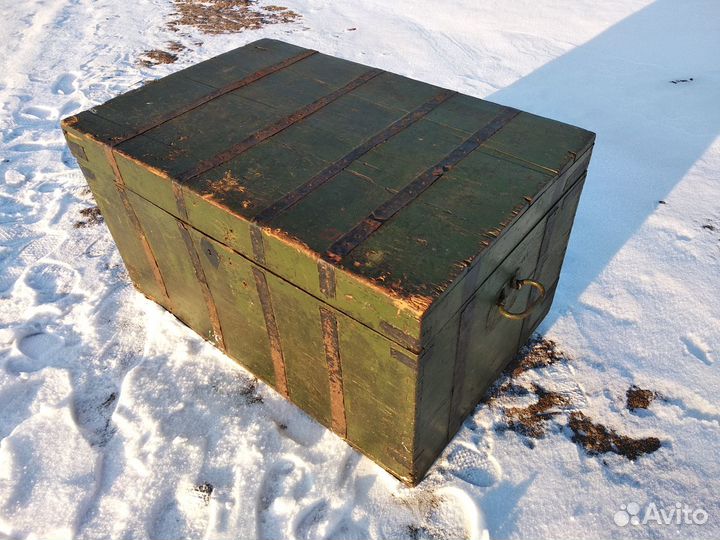 Сундук большой старинный