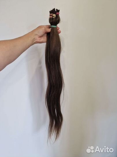 Натуральные волосы срез