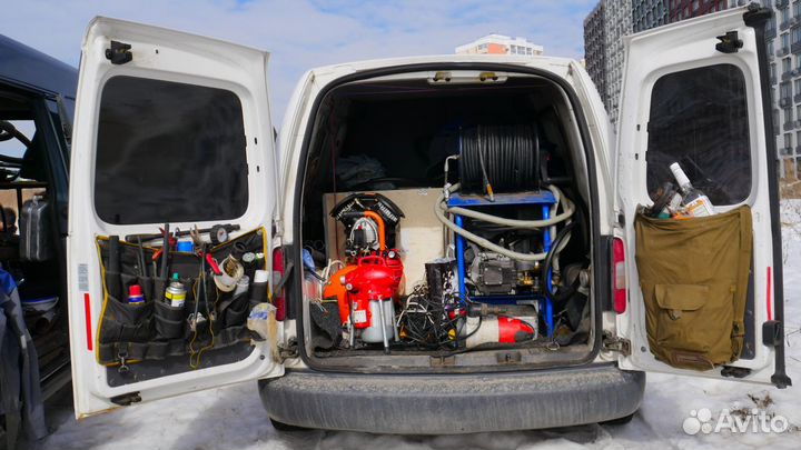 Прочистка канализации, устранение засора Зеленогра