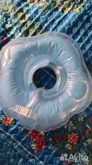 Круг для купания новорожденных на шею