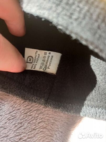 Комплект шапка и шарф