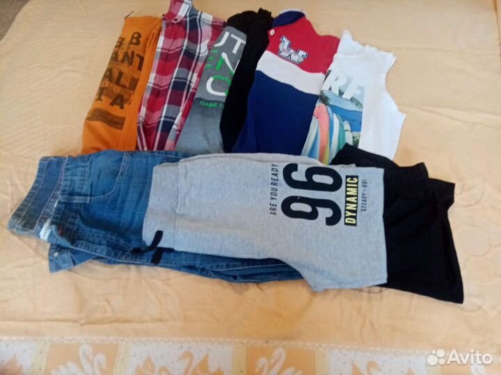 Вещи пакетом на мальчика р152
