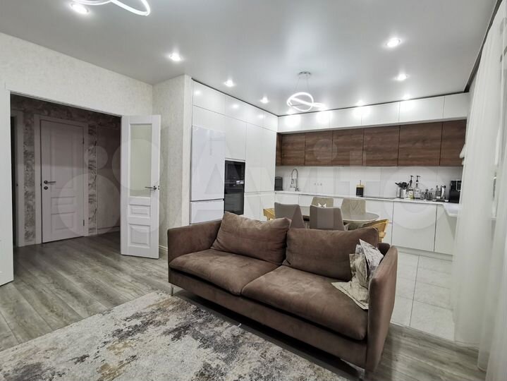 3-к. квартира, 78,8 м², 9/16 эт.