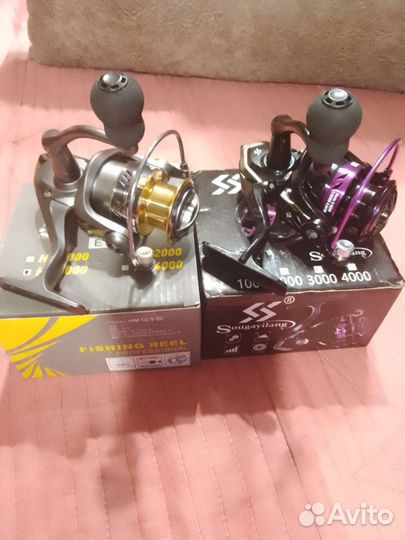 Катушка рыболовная безинерционная новая