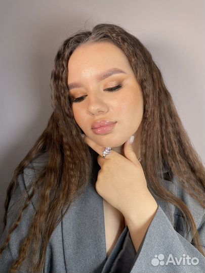 Макияж и прическа полный образ