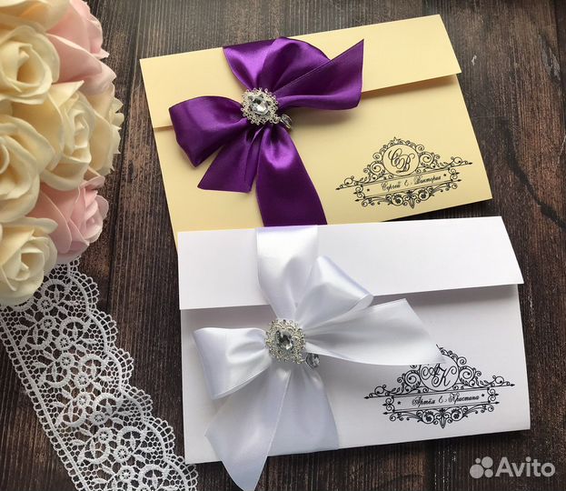 Пригласительные на свадьбу