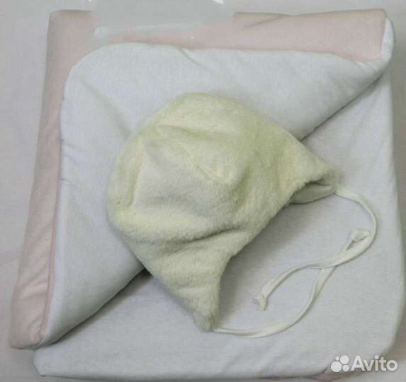 Конверт на выписку зимний с одеялом и шапочкой