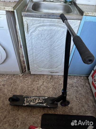 Трюковой самокат teach team old boy