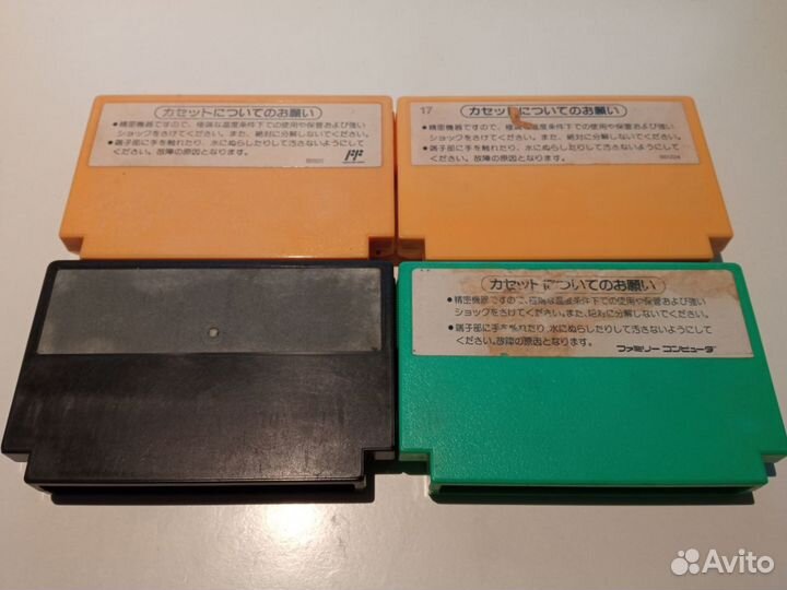 Картриджи famicom (денди)