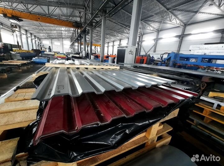 Профлист оцинкованный 0.4х1000х2000 1051 С21