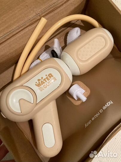 Водяной пистолет с рюкзаком