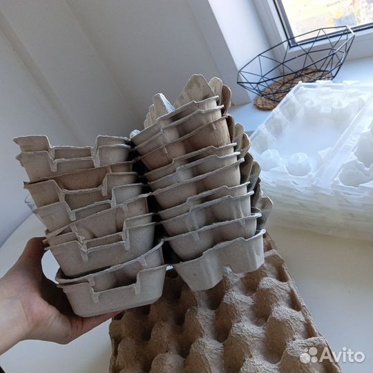 Лоток для яиц картонный, яичный лоток бокс решётка