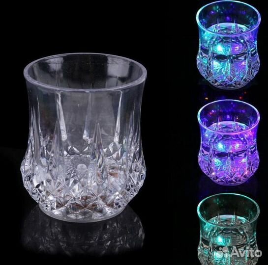 Стакан с подсветкой от воды
