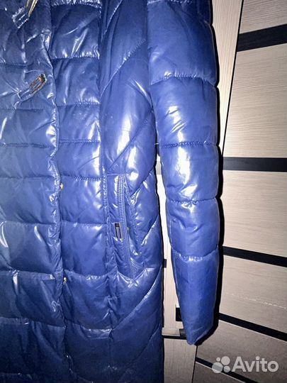 Пальто куртка стеганое зимние женское 44-46