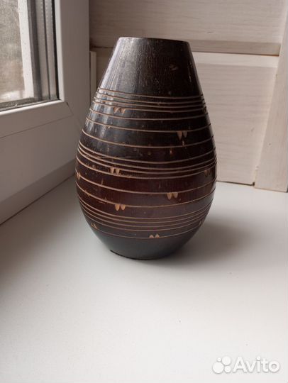 Ваза деревянная СССР ретро