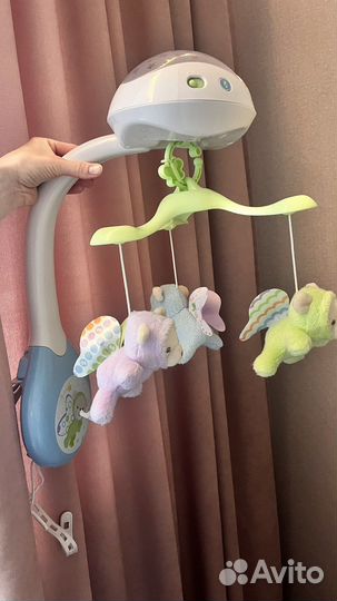 Мобиль на кроватку с проектором