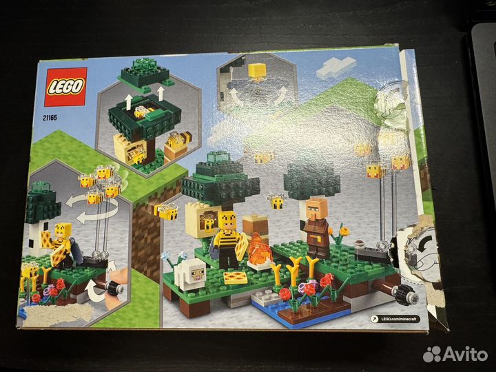 Lego minecraft 21165 пасека оригинал
