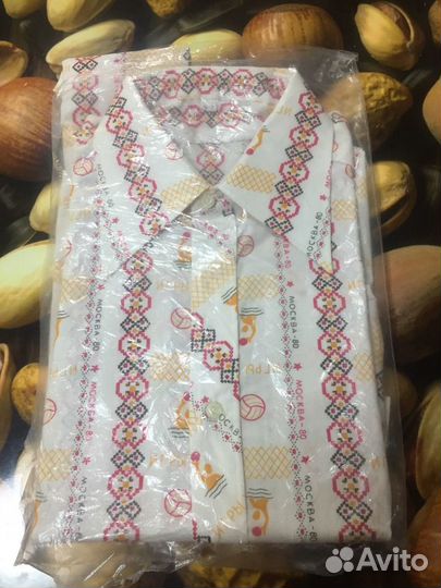 Олимпиада 80 Рубашка Новая