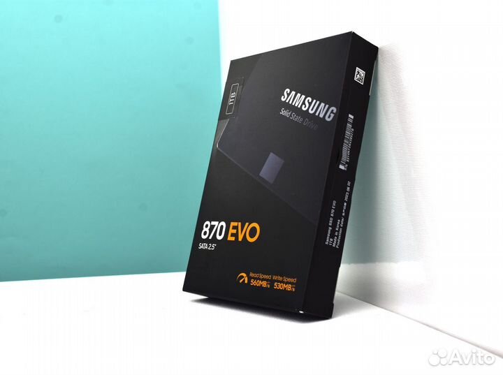 SSD samsung 870 EVO 1тb 2,5