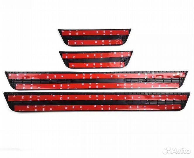 Накладки на пороги для Mazda CX-5/ Мазда CX-5 2018-2021 г.в