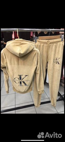 Спортивный велюровый костюм Calvin klein