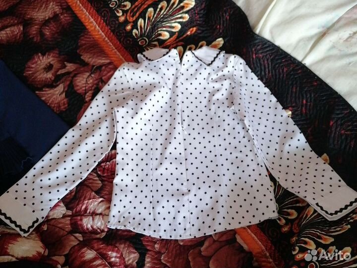 Блузка на первоклашку