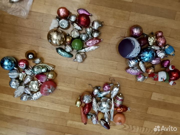 Елочные игрушки СССР