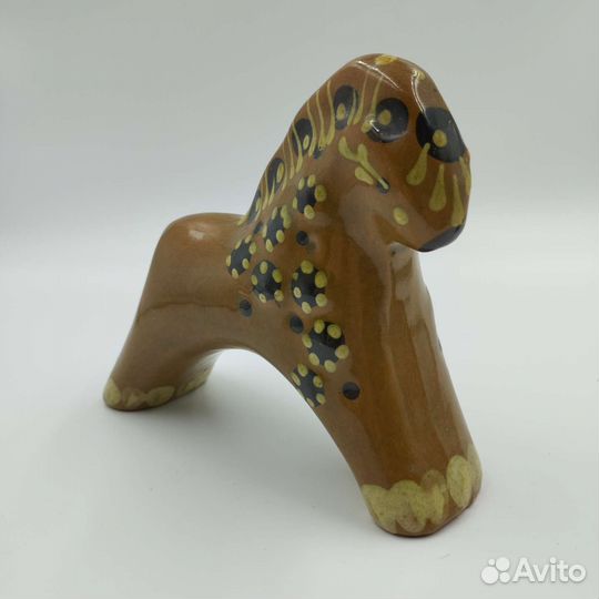 Статуэтка Лошадка. Майолика. Винтаж