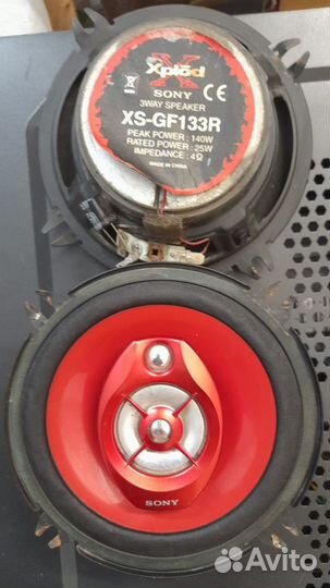 Продам колонки для авто sony