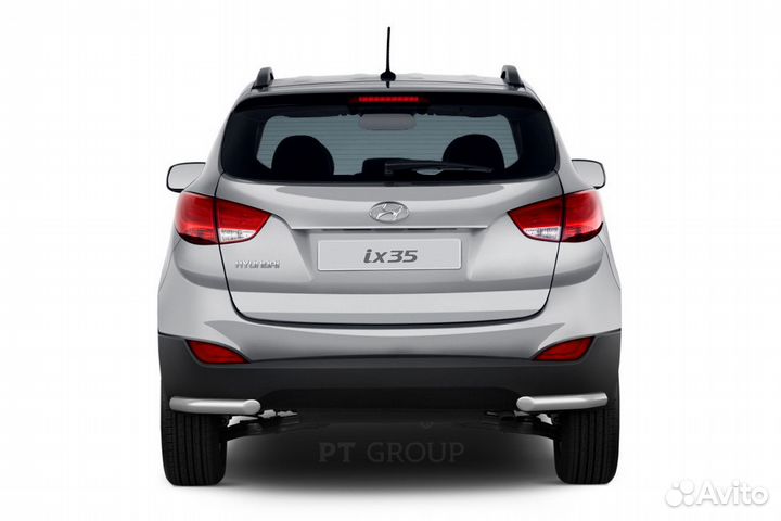 Защита бампера для hyundai IX35