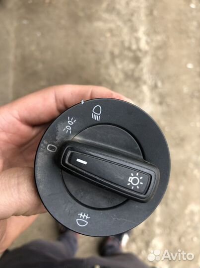 Переключатель света skoda rapid 2018