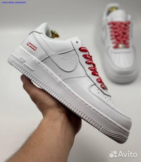 Кроссовки Nike Air Force 1 Low & Supreme (Арт.45689)