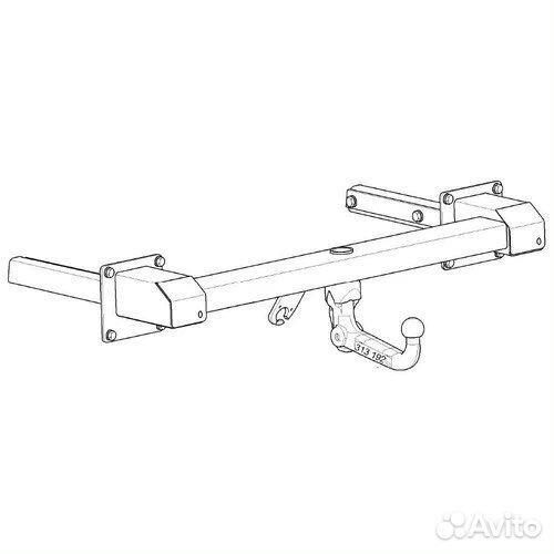 Фаркоп на mercedes GLS (Westfalia) 313421600001