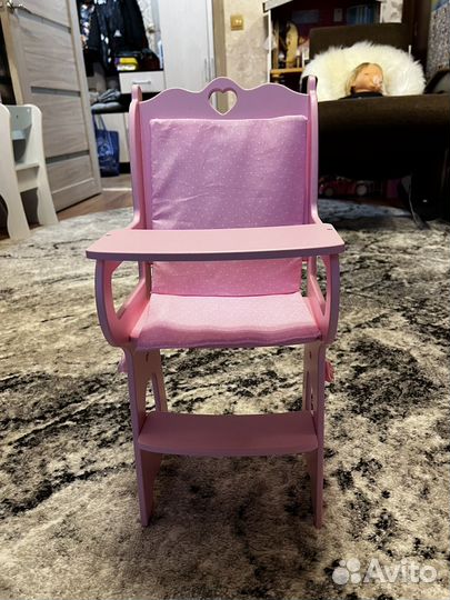 Стульчик для кормления до кукол