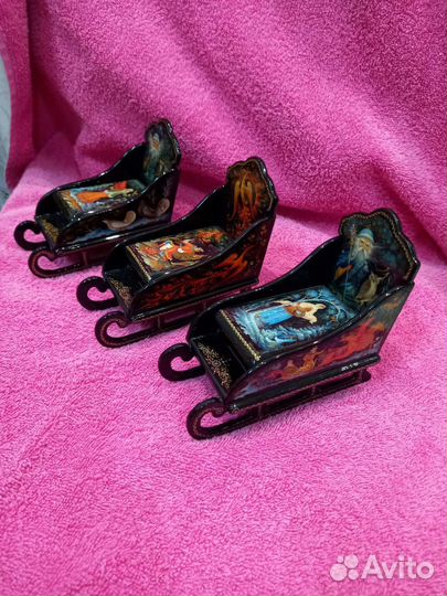 Новогодние саночки