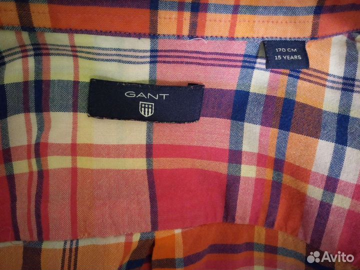 Оригинальная рубашка Gant на девочку-подростка