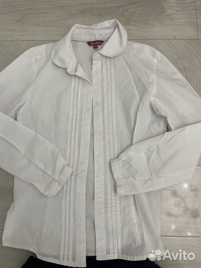 Одежда школьная на девочку пакетом 134-140