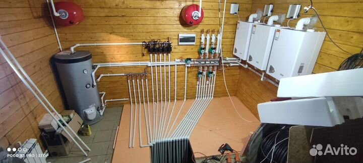 Система отопления и гвс под ключ