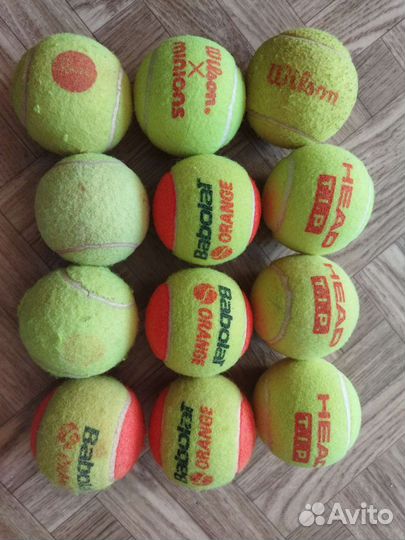 Теннисные мячи бу