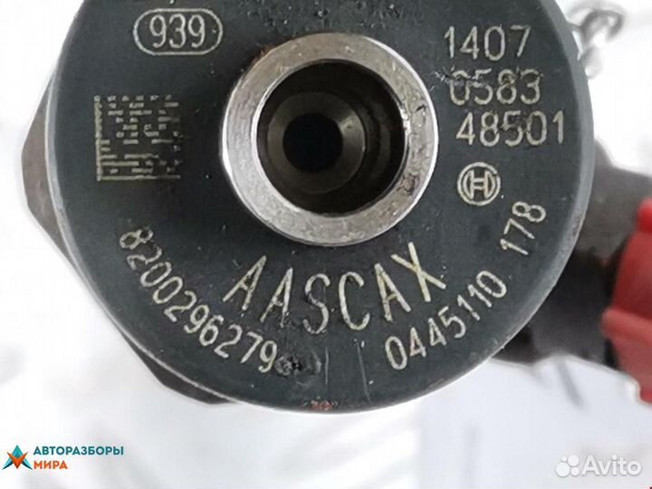 Форсунка Renault Laguna 2 рест. 2007 0445110178