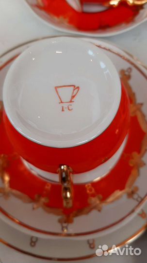 Винтажный сервиз Барановка 