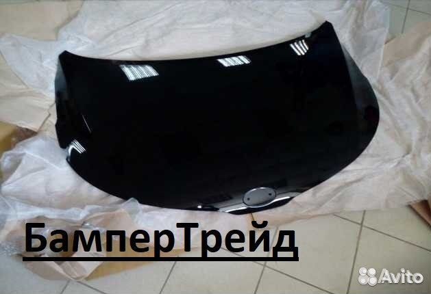 Крашеный капот киа рио от 2011г.черный MZH